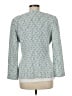 St. John Print Teal Blazer Size 6 - photo 2