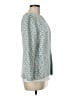 St. John Print Teal Blazer Size 6 - photo 4