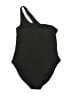 Old Navy Solid Black One Piece Swimsuit Size XL - photo 1