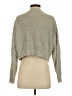 Line & Dot 100% Polyester Gray Cardigan Size XS - photo 2