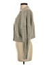 Line & Dot 100% Polyester Gray Cardigan Size XS - photo 5