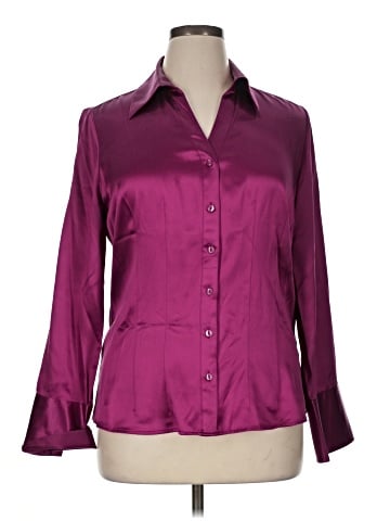 Classiques Entier 3/4 Sleeve Silk Top (view 1)