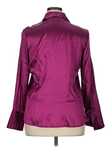 Classiques Entier 3/4 Sleeve Silk Top (view 2)