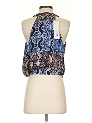 Parker Sleeveless Silk Top (view 2)