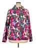 Reebok 100% Polyester Print Pink Windbreaker Size XXL - photo 1