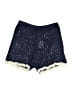 Shein 100% Polyester Stars Blue Shorts Size M - photo 1