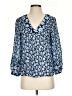 Vineyard Vines Blue 3/4 Sleeve Blouse Size XS - photo 1
