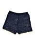 Shein 100% Polyester Stars Blue Shorts Size M - photo 2