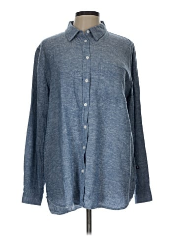 Gap Long Sleeve Button-Down Shirt (view 1)