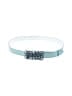Neiman Marcus 100% Leather Blue Leather Belt Size S - photo 1
