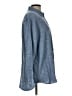 Gap Chevron-herringbone Blue Long Sleeve Button-Down Shirt Size L - photo 4