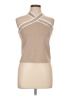 Sincerely Jules Tan Sleeveless Top Size L - photo 1