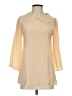 Porter Grey 100% Silk Ivory 3/4 Sleeve Silk Top Size 1 - photo 1