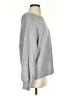 Vince Camuto Solid Gray Pullover Sweater Size S - photo 4