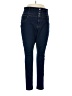 Chic Solid Blue Jeans Size 18 - photo 1