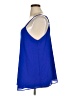 Torrid 100% Polyester Blue Sleeveless Blouse Size 1X Plus (1) - photo 5