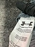 Under Armour 100% Polyester Graphic Gray Athletic Shorts Size 4 - 7 - photo 3