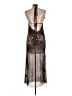 Unbranded Animal Print Brown Cocktail Dress Size L - photo 2