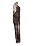 Unbranded Animal Print Brown Cocktail Dress Size L - photo 4