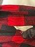 Rebellion 100% Rayon Plaid Red Long Sleeve Button-Down Shirt Size L - photo 7