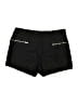 Bershka Solid Black Shorts Size 6 - photo 1