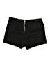 Bershka Solid Black Shorts Size 6 - photo 2