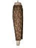 Unbranded 100% Polyester Animal Print Gold Brown Casual Pants Size 6 (petite) - photo 4