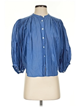 Madewell 3/4 Sleeve Button-Down Shirt (view 1)