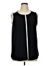 Alfani Black Sleeveless Blouse Size XL - photo 1