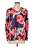 Unbranded Floral Red Long Sleeve Blouse Size L - photo 1