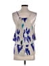 Eight Sixty Blue Gray Sleeveless Blouse Size XS - photo 2