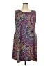 Assorted Brands Paisley Purple Casual Dress Size 20 - 22 - photo 1