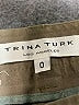 Trina Turk Solid Brown Gray Khakis Size 0 - photo 4