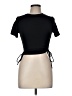 Zara Black Short Sleeve Top Size M - photo 1