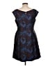 Tommy Hilfiger 100% Polyester Blue Cocktail Dress Size 10 - photo 2