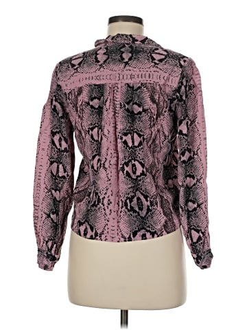 Topshop Long Sleeve Blouse (view 2)