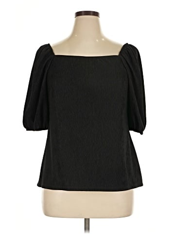 Coco Bianco Short Sleeve Blouse (view 1)