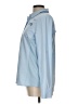 DSG Solid Blue Long Sleeve Blouse Size L - photo 5