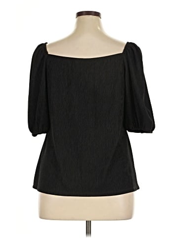 Coco Bianco Short Sleeve Blouse (view 2)