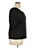 Coco Bianco Black Short Sleeve Blouse Size XL - photo 4