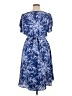 Talbots Paisley Blue Casual Dress Size 16 (petite) - photo 2