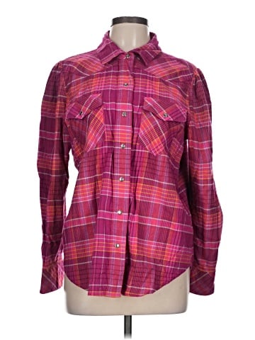 On 34th Long Sleeve Button-Down Shirt (view 1)