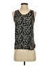 Ann Taylor LOFT 100% Polyester Black Sleeveless Top Size XXS (petite) - photo 1