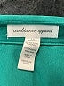 Ambiance Apparel Solid Teal 3/4 Sleeve Blouse Size 1X - photo 7