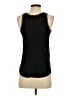 Ann Taylor LOFT 100% Polyester Black Sleeveless Top Size XXS (petite) - photo 2