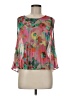 BB Dakota 100% Polyester Pink 3/4 Sleeve Blouse Size M - photo 1