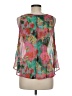 BB Dakota 100% Polyester Pink 3/4 Sleeve Blouse Size M - photo 2