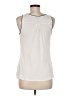 Express 100% Polyester Ivory Sleeveless Blouse Size M - photo 2