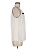 Express 100% Polyester Ivory Sleeveless Blouse Size M - photo 4