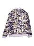 Adidas 100% Polyester Print Purple Track Jacket Size XL (youth) - photo 2